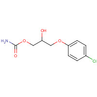 886-74-8 CHLORPHENESIN CARBAMATE chemical structure