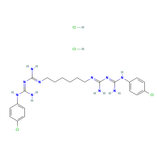 3697-42-5 Chlorhexidine hydrochloride chemical structure