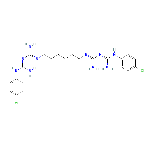 55-56-1 Chlorhexidine chemical structure
