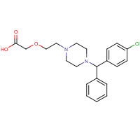 83881-51-0 Cetirizine chemical structure