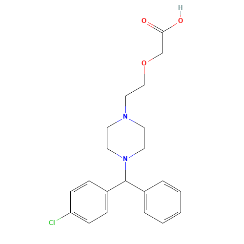 83881-51-0 Cetirizine chemical structure