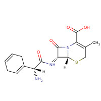 38821-53-3 (6R-(6alpha,7))-((Amino-1,4-cyclohexadien-1-ylacetyl)amino)-3-methyl-8-oxo-5-thia-1-azabicyclo[4.2.0]oct-2-ene-2-carboxylic acid chemical structure