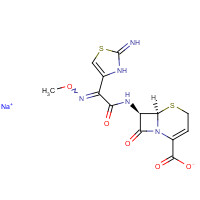 68401-82-1 Ceftizoxime sodium chemical structure