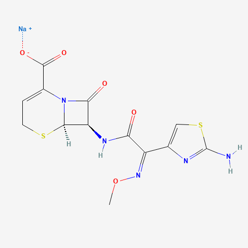 68401-82-1 Ceftizoxime sodium chemical structure
