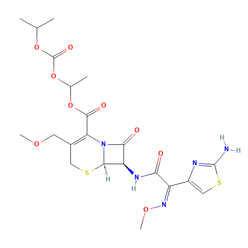 87239-81-4 Cefpodoxime proxetil chemical structure