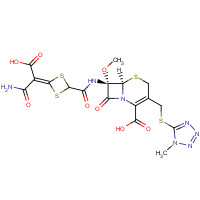 69712-56-7 Cefotetan disodium chemical structure