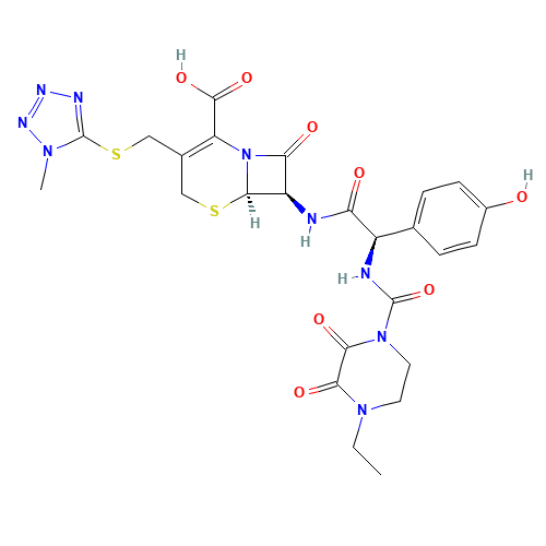 62893-19-0 Cefoperazone chemical structure