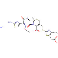 86329-79-5 Cefodizime sodium chemical structure