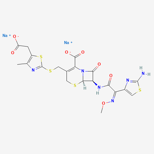 86329-79-5 Cefodizime sodium chemical structure