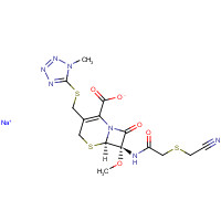 56796-39-5 Cefmetazole sodium chemical structure