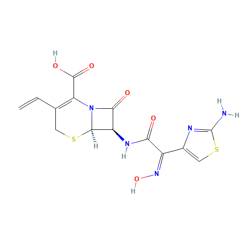 91832-40-5 Cefdinir chemical structure