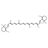 7235-40-7 beta-Carotene chemical structure