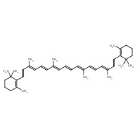 7235-40-7 beta-Carotene chemical structure