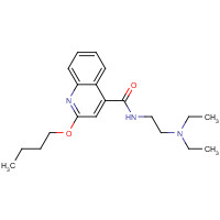 85-79-0 Cinchocaine chemical structure