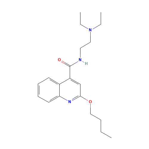 85-79-0 Cinchocaine chemical structure