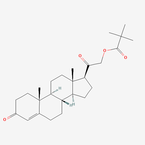 808-48-0 Desoxycorticosterone pivalate chemical structure