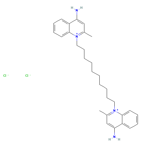 522-51-0 Dequalinium chloride chemical structure