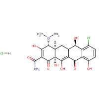 64-73-3 Demeclocycline hydrochloride chemical structure