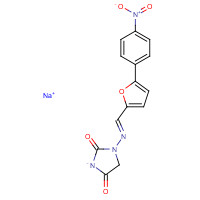 14663-23-1 Dantrolene sodium salt chemical structure