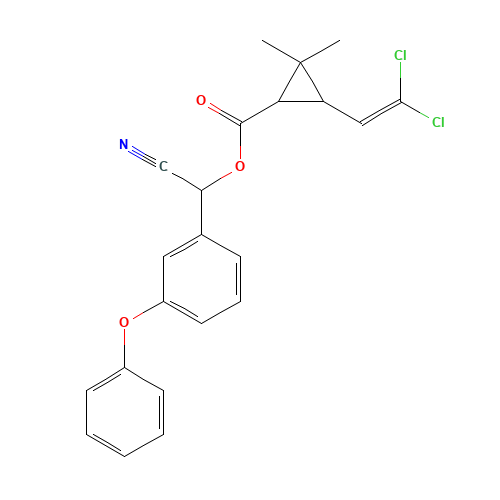 67375-30-8 alpha-Cypermethrin chemical structure