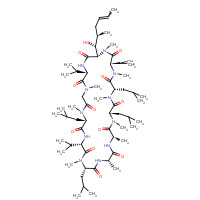 63775-96-2 CYCLOSPORIN D chemical structure