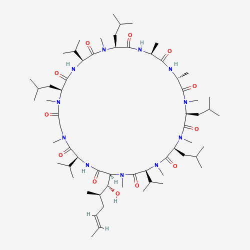 63775-96-2 CYCLOSPORIN D chemical structure