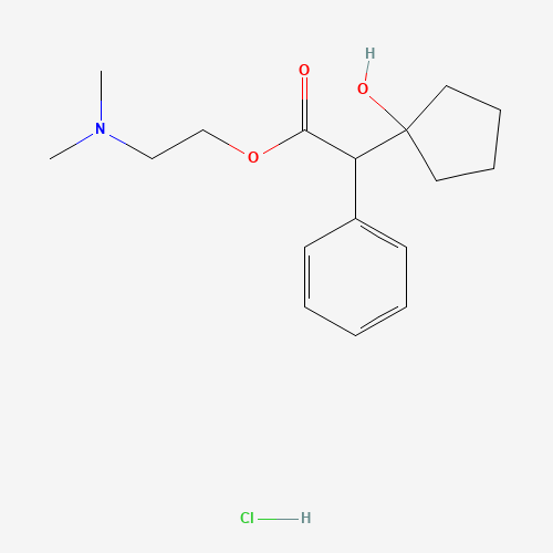 5870-29-1 CYCLOPENTOLATE HYDROCHLORIDE chemical structure