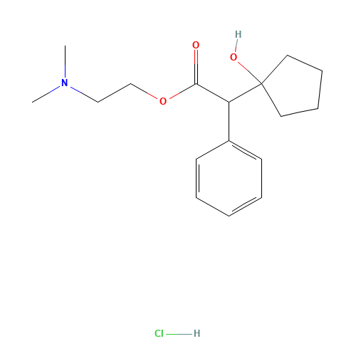 5870-29-1 CYCLOPENTOLATE HYDROCHLORIDE chemical structure