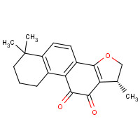 35825-57-1 (R)-1,2,6,7,8,9-Hexahydro-1,6,6-trimethyl-phenanthro(1,2-b)furan-10,11-dione chemical structure
