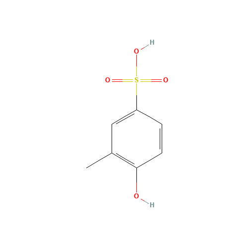 7134-04-5 o-Cresolsulfonic acid chemical structure