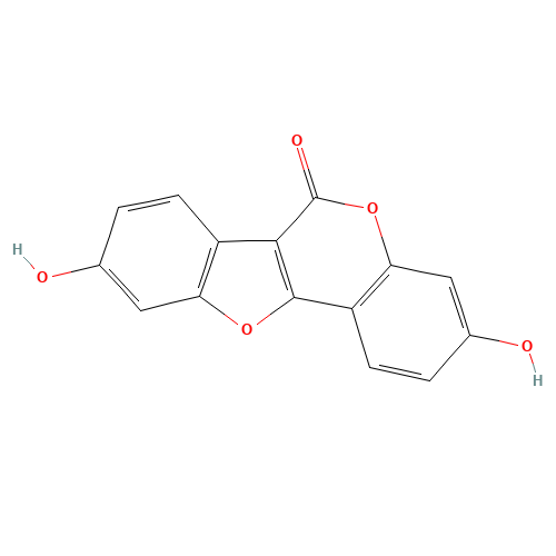 479-13-0 COUMESTROL chemical structure