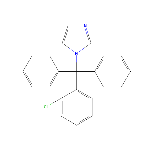 23593-75-1 Clotrimazole chemical structure