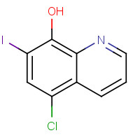 130-26-7 Clioquinol chemical structure