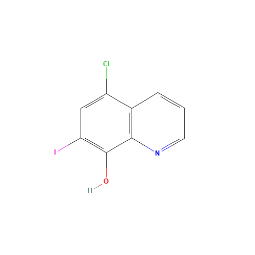 130-26-7 Clioquinol chemical structure