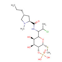 24729-96-2 Clindamycin phosphate chemical structure