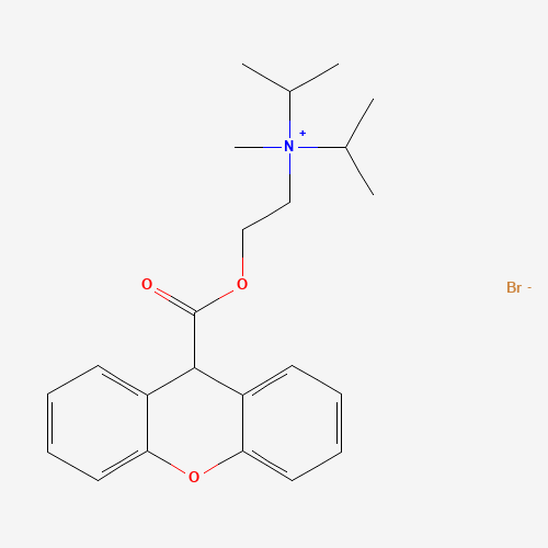 50-34-0 Propantheline bromide chemical structure