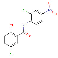 50-65-7 Niclosamide chemical structure