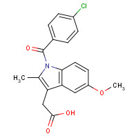 53-86-1 Indometacin chemical structure