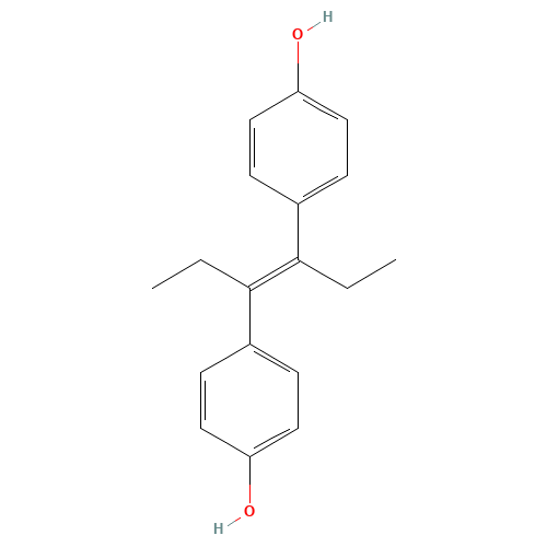 56-53-1 Diethylstilbestrol chemical structure