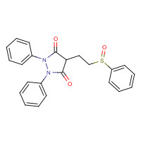 57-96-5 (+/-)-Sulfinpyrazone chemical structure