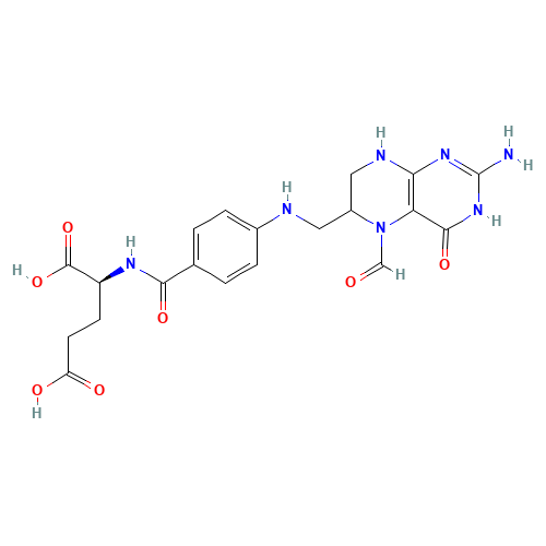 58-05-9 Folinic acid chemical structure