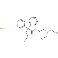 62-68-0 PROADIFEN HYDROCHLORIDE chemical structure