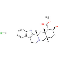65-19-0 Yohimbine hydrochloride chemical structure