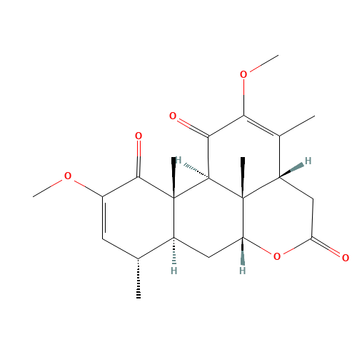 76-78-8 QUASSIN chemical structure