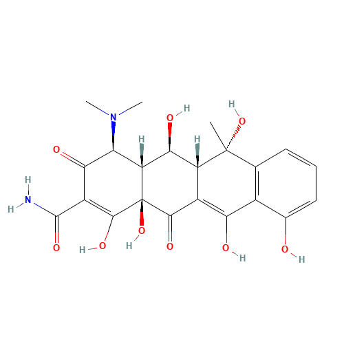 79-57-2 Oxytetracycline chemical structure