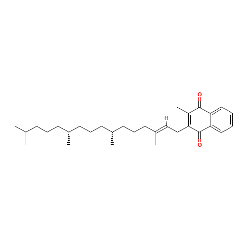 84-80-0 Vitamin K1 chemical structure