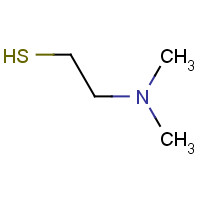 108-02-1 2-(DIMETHYLAMINO)ETHANETHIOL chemical structure