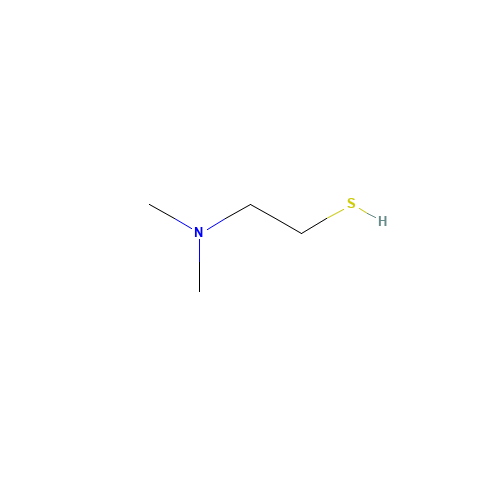 108-02-1 2-(DIMETHYLAMINO)ETHANETHIOL chemical structure
