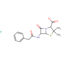 113-98-4 Potassium benzylpenicillin chemical structure