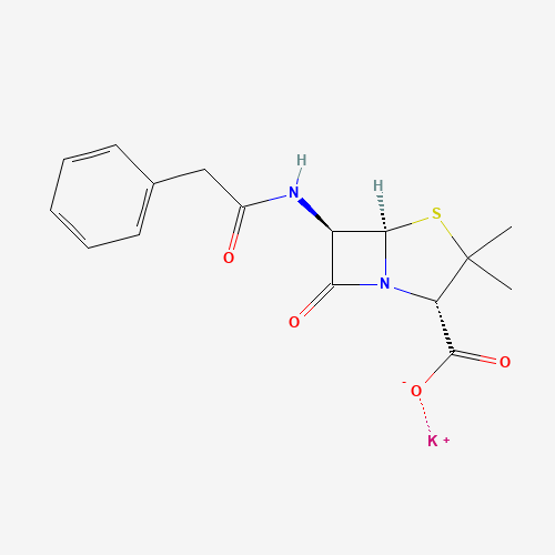 113-98-4 Potassium benzylpenicillin chemical structure
